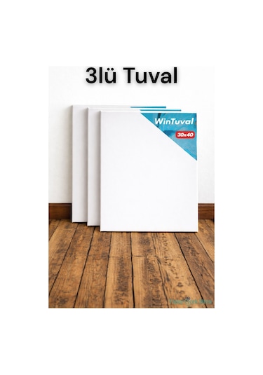 WinTuval Standart Tuval 30x40 3lü