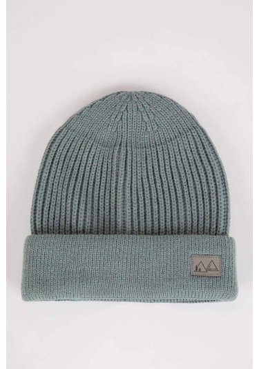 DeFacto Erkek Etiket Baskılı Bere C7150AX24WNTR444