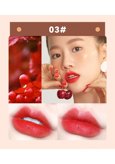 Vkemall Çok Renkli, Uzun Süre Dayanıklı Ve Mat Bitişli Ruj Seti - Her An İçin İdeal Hediyelik