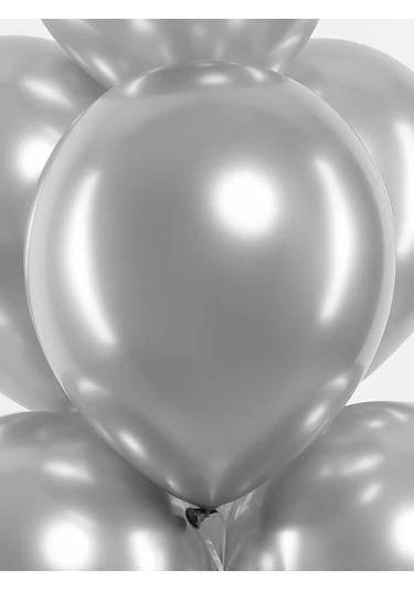 Riota Parti İçin Krom Balon Seti 100 Adet 244024827 GRİ