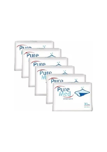 Puremed 60 x 90 CM Hasta Altı Bezi Serme Yatak Koruyucu 30'lu x 6 180 Adet