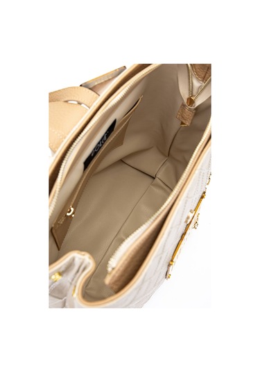 Dolce Kadın Vegan Bej Kap Sırt Çantası 1025 248049-3 Bn Canta Y24 Beıgh Kap Bej