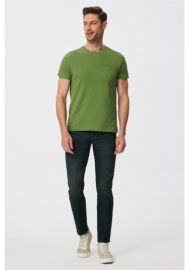 Lee Cooper Twıngo Erkek O Yaka Pike T Shırt Yeşil 16064 Yeşil