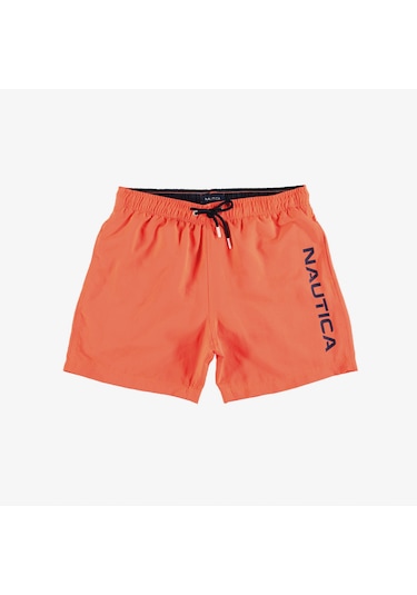 Nautica Erkek Turuncu Mayo Şort Düz T35112t Turuncu