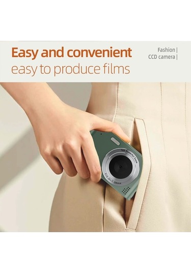 Trendooze Springsun 4k Dijital Kamera Video Kamera 48mp 2.4 İnç Ekran 16x Dijital Zoom Hs