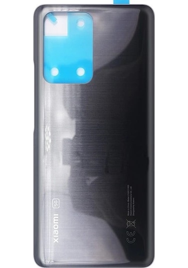 Mi 11t - Mi 11t Pro Arka Pil Kapağı Siyah