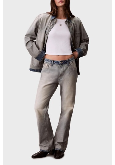 Calvin Klein Bayan T Shirt Lv047c200g Yaa Beyaz BEYAZ Calvin Klein Bayan T Shirt Lv047c200g Yaa Beyaz BEYAZ