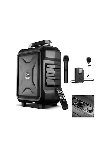 Magicvoice MV-2015 300 W USB SD BT Mikrofonlu Amfi