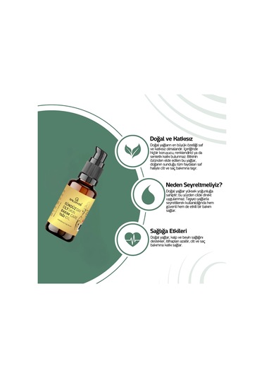 Saldives Gündüz Bakım Yağı 50 Ml