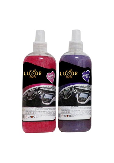 Luxor Kimya Oto Parfümü Böğürtlen Sakız + Vanilya Çilek 2 x 400 ML