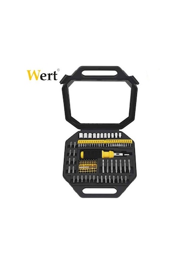 Wert 2253 Tornavida Bits Uç - Lokma Seti (101 Parça)