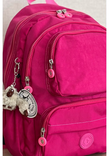 Nemo Group Fuşya Okul Sırt Çantası Krinkıl Kumaş Fuşya
