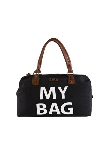 My 7070 My Bag Deri Anne Bebek Bakım Çantası Siyah 001