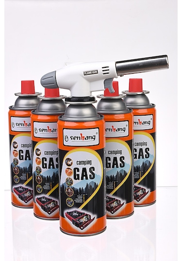 Senbang Camping Torch Kamp Hazır Pürmüz Seti Eco  5'li Çok Renkli