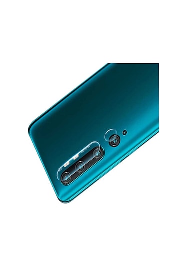Xiaomi Mi Note 10 Zore Nano Kamera Koruyucu Renksiz