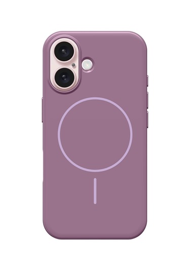 İphone Uyumlu 16 Kılıf Magsafe Şarj Özellikli Wlons Frego Kapak Mor
