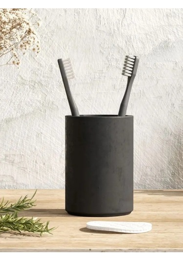 Getknow Home Banyo İçin Diş Fırçaları Bardağı 269934320 Siyah