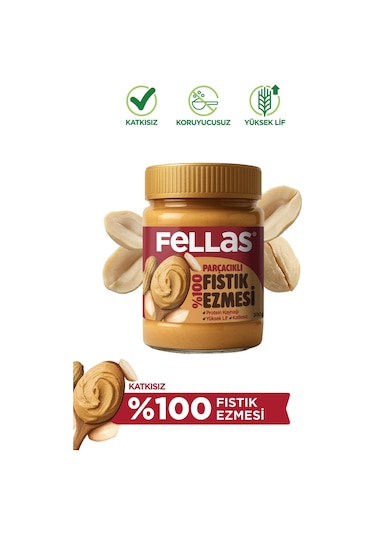 Fellas %100 Fıstık Ezmesi 300 G