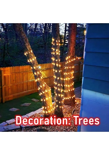 Mavi Noel Işığı 10m 20m Bakır Gümüş Tel Usb Led Dize İşıklar Peri Noel Düğün Parti Dekor İçin Su Geçirmez Tatil Aydınlatma 2m Mavi