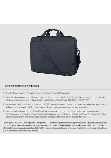 Hp Everyday 14 Laptop Çantasi Odyssey Gray A08kgaa Çok Renkli