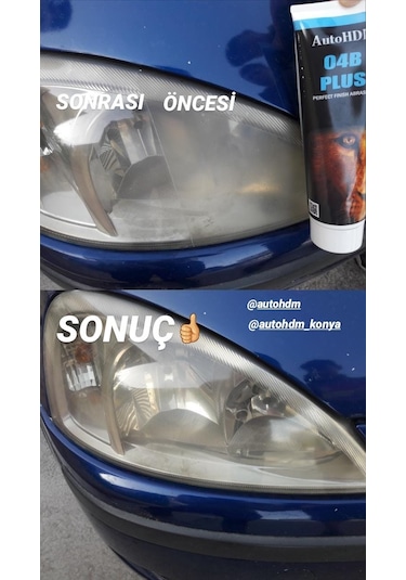 Autohdm 04 Plus Shiner Far Temizleme Ve Bakım