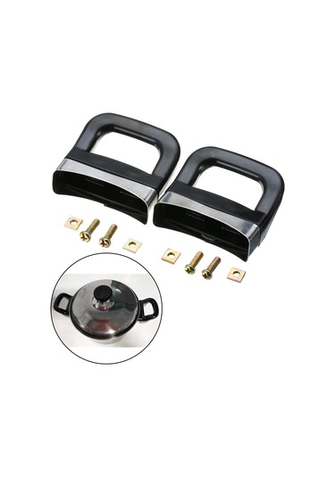 Suntek Mutfak Ocak Için 2x Evrensel Kısa Kulplu Yedek Mutfak