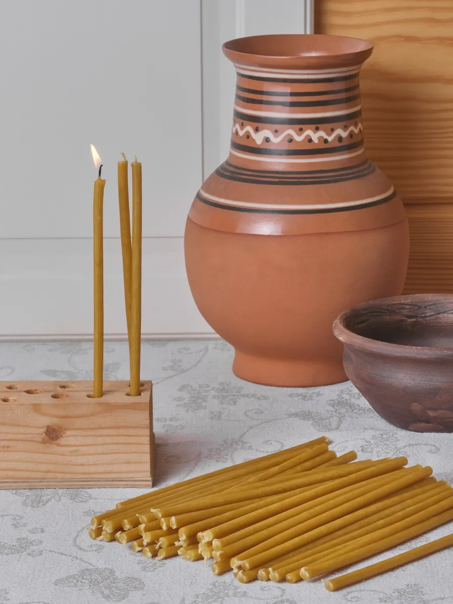 Nizegorodskie Sveci - Zavod Veresk Bal Mumu Kilise Mumları No.120 25615020 Gri