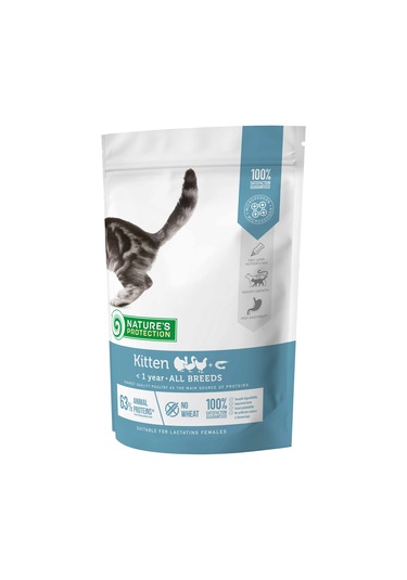 Nature's Protection Kitten Kümes Hayvanlı Yavru Kedi Maması 400 G