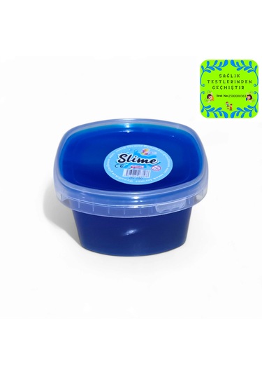 Slime Mavi Renk 200 Gr - Hazır Slime Sağlık Sertifikalı