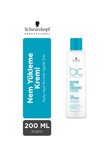 Schwarzkopf Bc Clean Nem Yükleme Kremi 200 ML