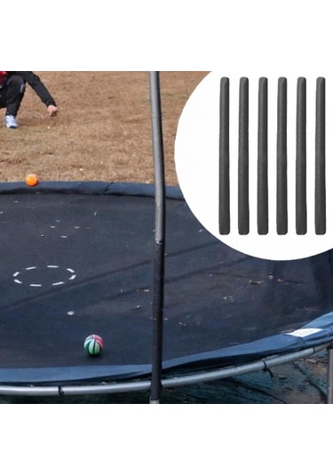 Suntek 6 Parça Trampolin Muhafaza Direği Köpük Siyah