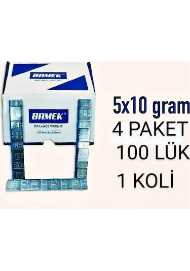 Bamek Yapıştırma Balans Ağırlık 5gr 10 Gr 1 Koli Fiyatı 400 Adet