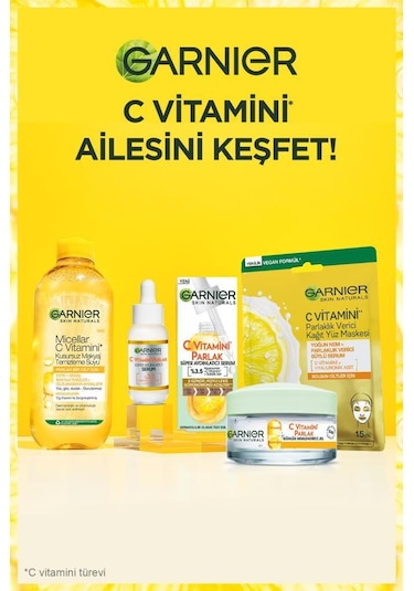 Garnier C Vitamini Parlak Günlük Nemlendirici Jel 50 ML