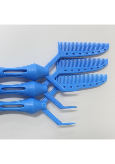 Suntek Saç Boyama Konumlandırma Perma Tarak Aletleri Mavi