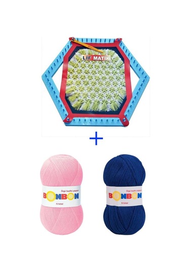 Lifmatik Lif Örme Seti Dokuma Tezgahı ve Lif İpi S6