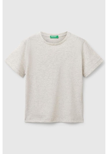 United Colors Of Benetton Erkek Çocuk T Shirt Gri 3ı1xg10ıj-1415 Gri