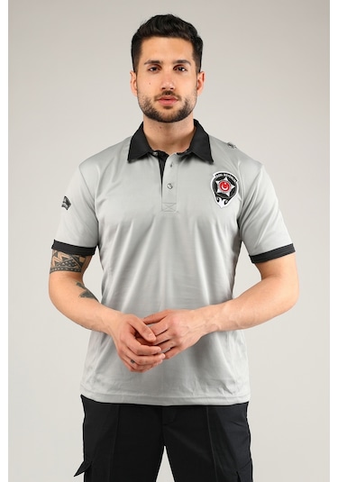 Uniprom Özel Güvenlik T Shirt Kamu Yeni Tip Tişört Erkek