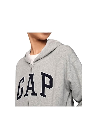 Gap V-bas Herıtage Po Çocuk Gri Sweatshirt 609296-000-11204 Gri