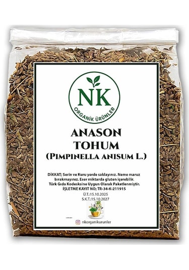 Anason Tohum Doğal Pimpinella Anisum 25gr