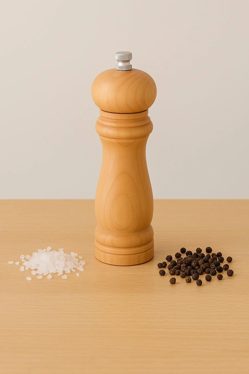 Bambu Baharat Değirmeni Sarı