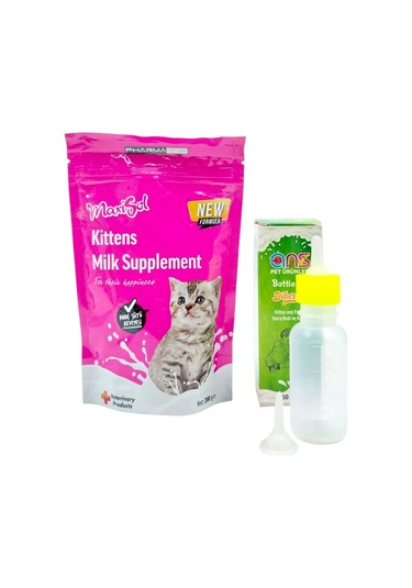 Maxisol Yavru Kedi Süt Tozu 200 ML + Biberon 60 ML