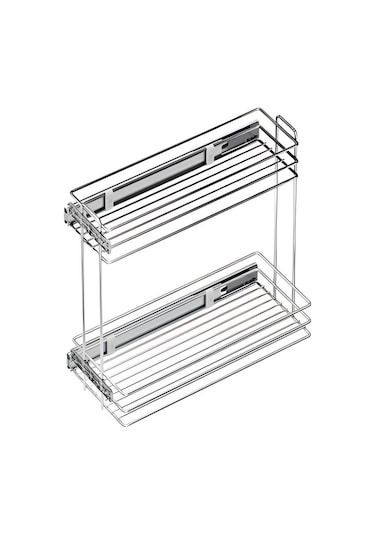 Starax S-2214-c Yandan Teleskopik Raylı Krom Deterjanlık Krom