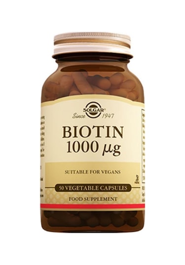 Solgar Biotin 1000 Mcg 50 Kapsül