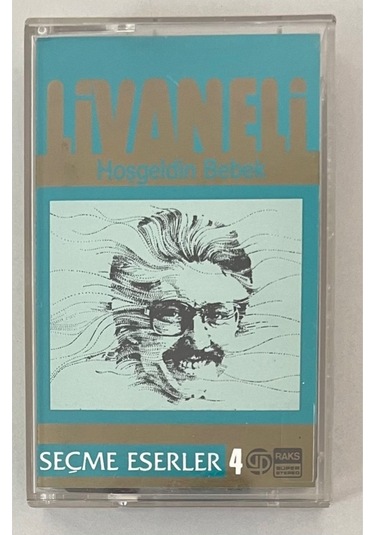 Zülfü Livaneli Hoşgeldin Bebek Seçme Eserler 4 Kaset Orjinal Dönem Kağıt Baskı 2.eldir