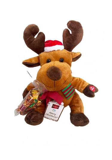 Favorina Plush Deer With Music And Chocolate 79 G