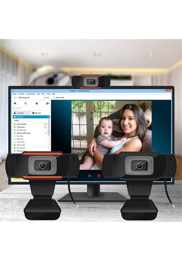 Cbtx A870 HD 480P Döndürülebilir Usb Bilgisayar Webcam
