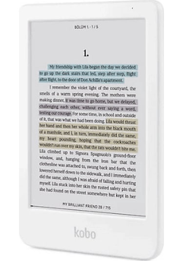 Kobo Clara Colour E-kitap Okuyucu