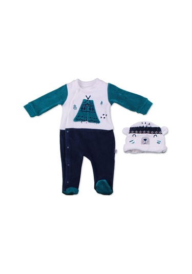 Baho Bear Tulum Kadife Yeşil Yeşil