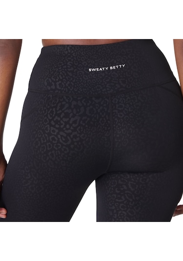 Sweaty Betty All Day Leggıngs Emboss 6637 Siyah