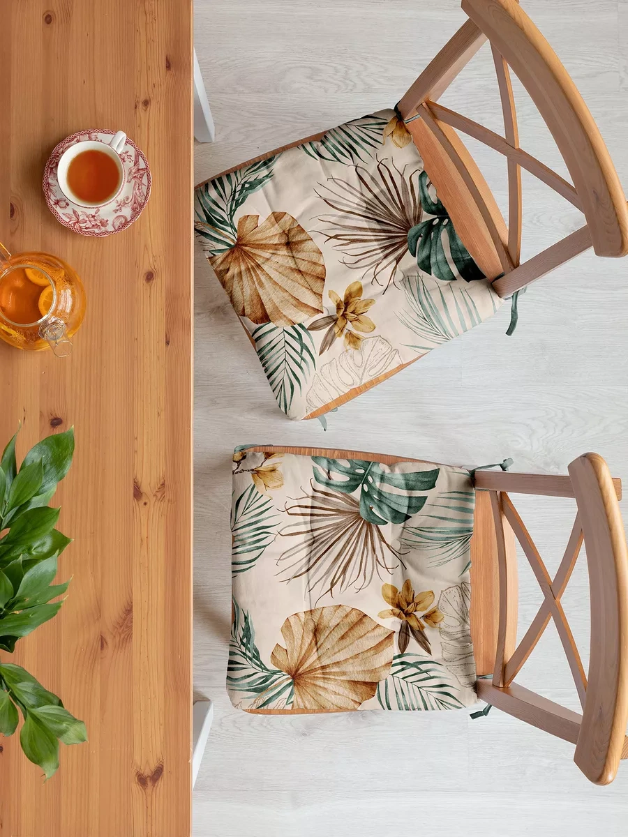 Mia Cara Sandalye Minder 40x40 Cm 2 Adet 200906032 Kahverengi